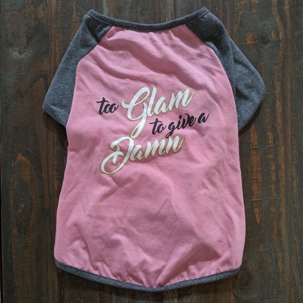 2/$18 NWOT Glam Dog T-Shirt